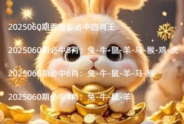 2025060期香港彩必中四肖王